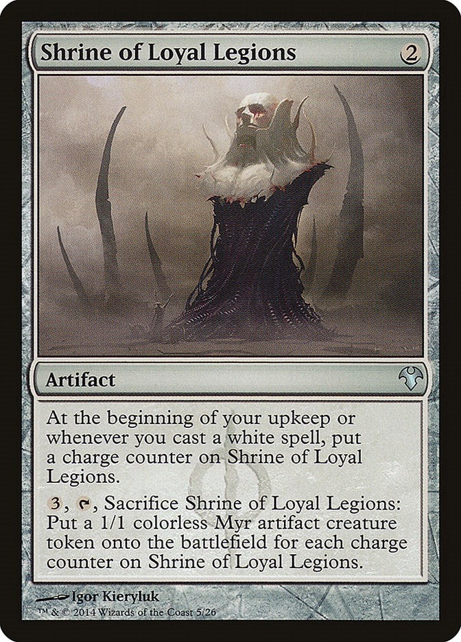 Shrine of Loyal Legions (5) (Magic Modern Event Deck)