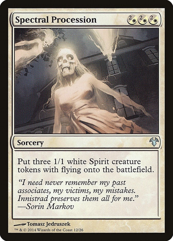 Spectral Procession (12) (Magic Modern Event Deck)