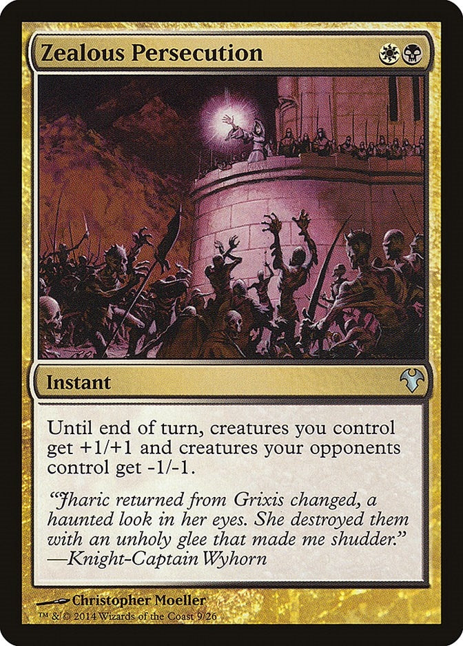 Image for Zealous Persecution (9) - Magic: The Gathering