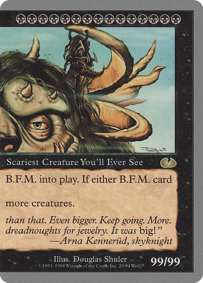 B.F.M. (Big Furry Monster) (29) (29) (Unglued)