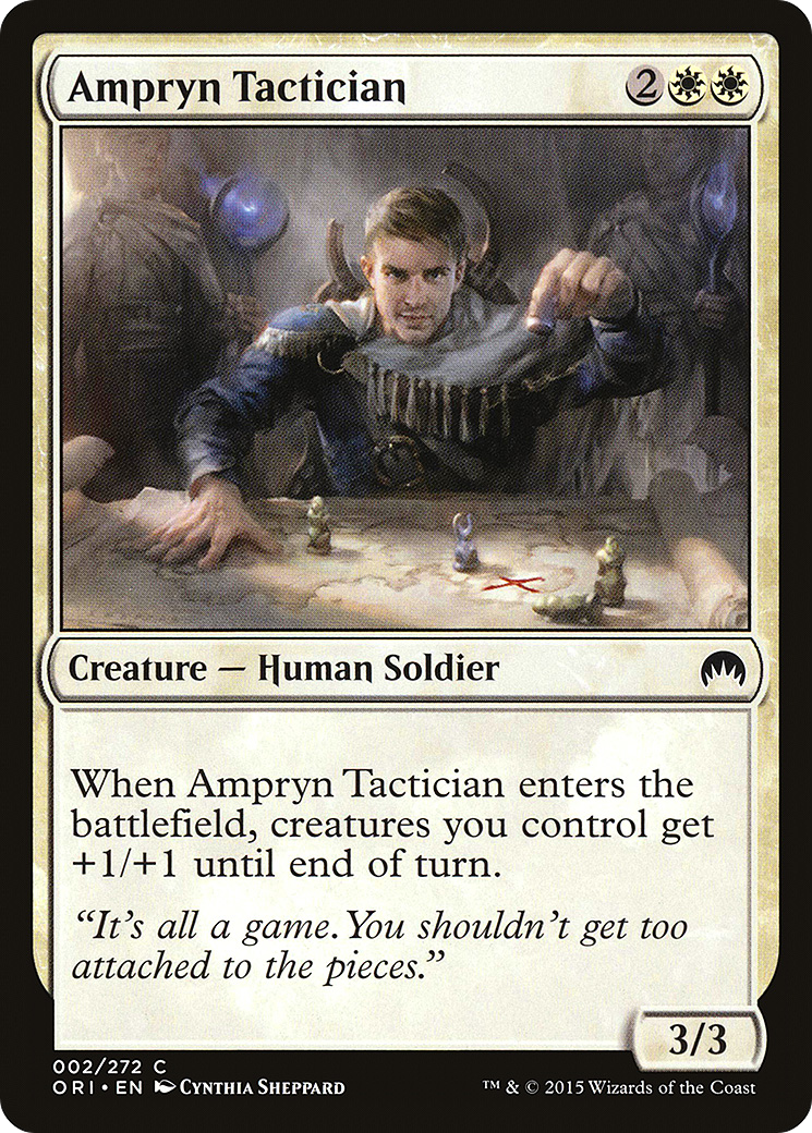 Ampryn Tactician (2) (Magic Origins)
