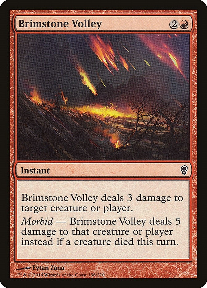 Brimstone Volley (138) (Conspiracy)