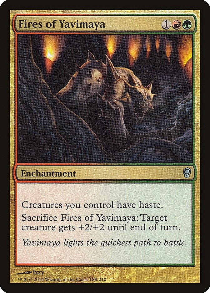 Fires of Yavimaya (188) (Conspiracy)