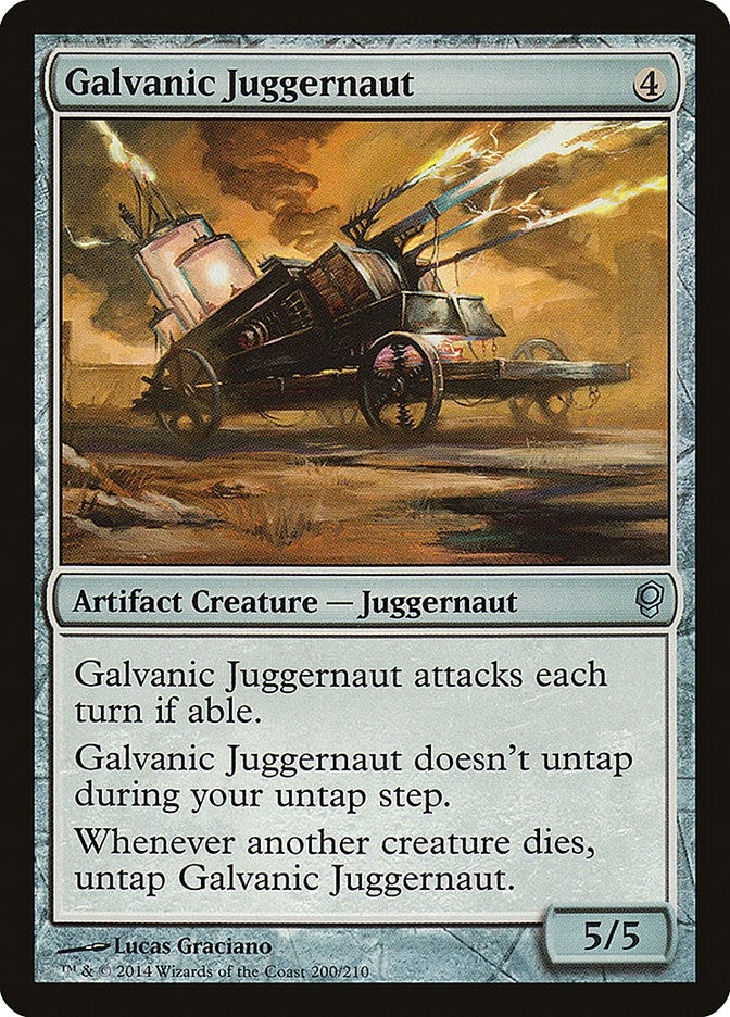 Galvanic Juggernaut (200) (Conspiracy)