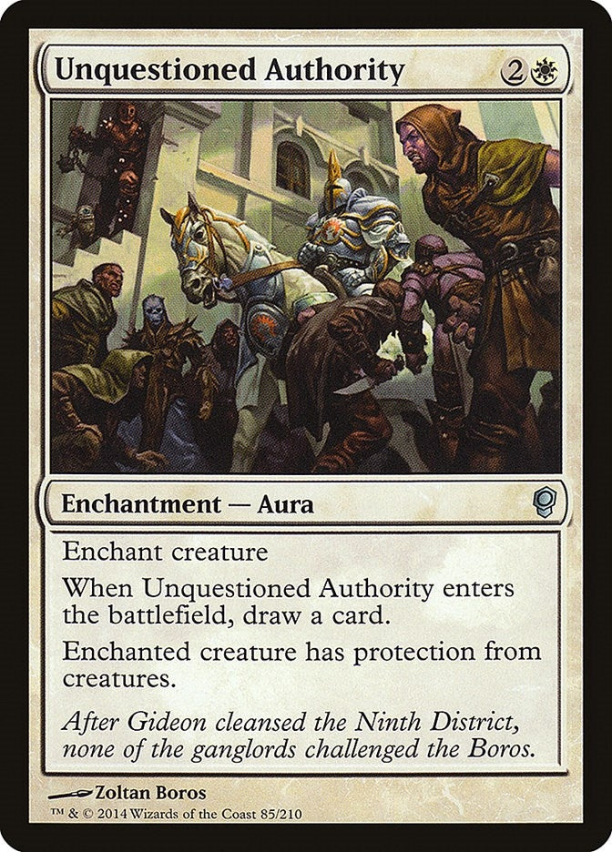 Unquestioned Authority (85) (Conspiracy)