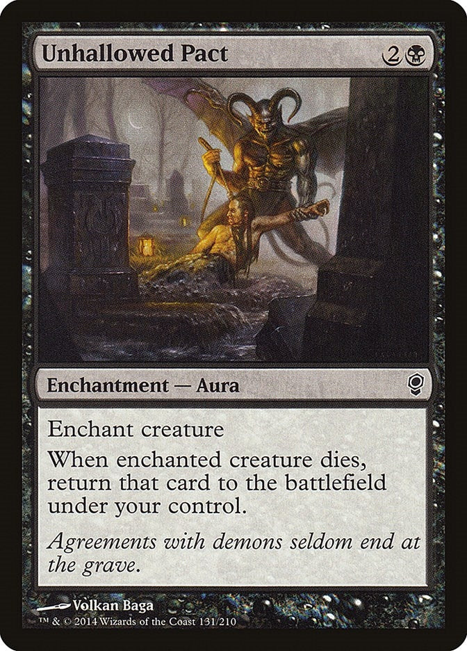 Image for Unhallowed Pact (131) - Magic: The Gathering