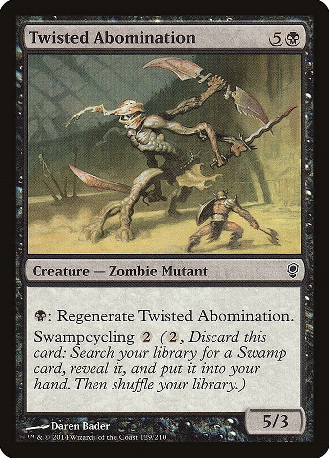 Image for Twisted Abomination (129) - Magic: The Gathering