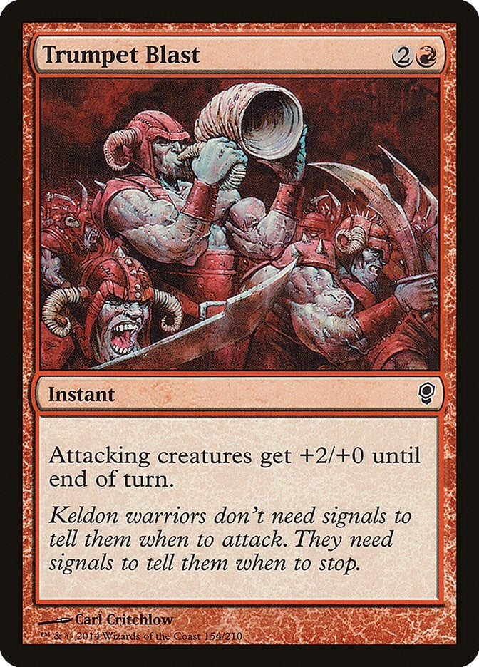 Image for Trumpet Blast (154) - Magic: The Gathering