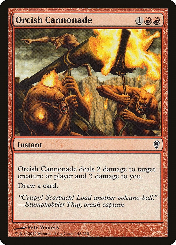 Orcish Cannonade (148) (Conspiracy)