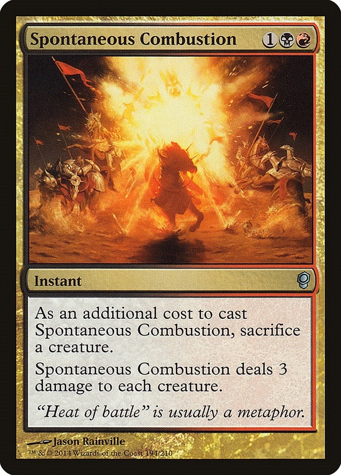Spontaneous Combustion (194) (Conspiracy)