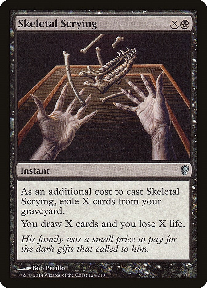 Skeletal Scrying (124) (Conspiracy)