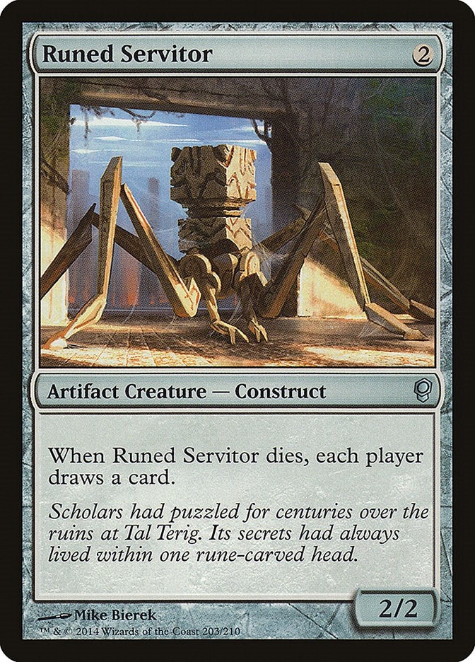 Runed Servitor (203) (Conspiracy)