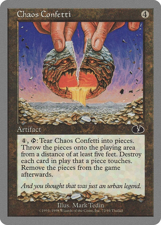 Chaos Confetti (72) (Unglued)
