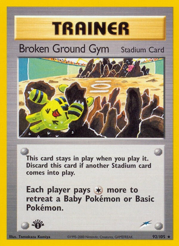 Image for Broken Ground Gym (092/105) (Neo Destiny) - Pokemon