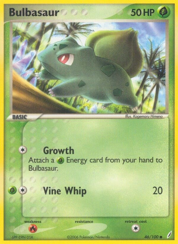 Image for Bulbasaur (46/100) (Crystal Guardians) - Pokemon