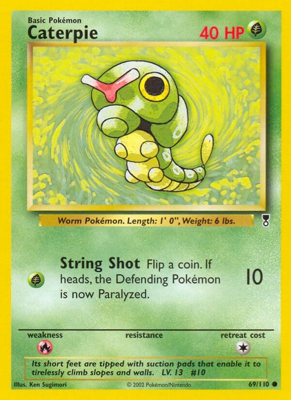 Image for Caterpie (069/110) (Legendary Collection) - Pokemon