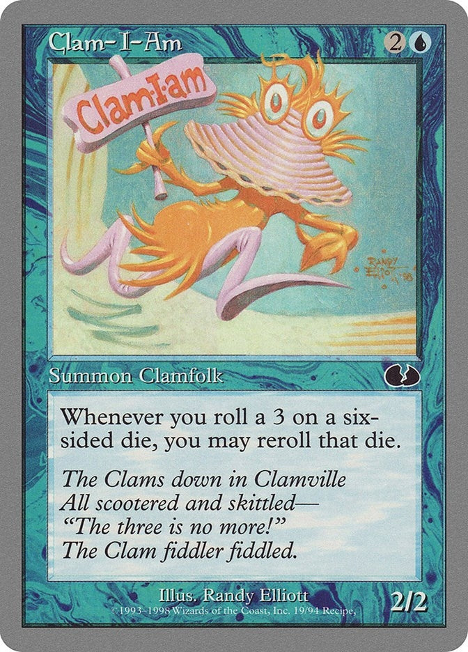 Clam-I-Am (19) (Unglued)