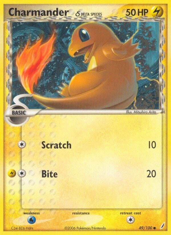 Image for Charmander (Delta Species) (49/100) (Crystal Guardians) - Pokemon