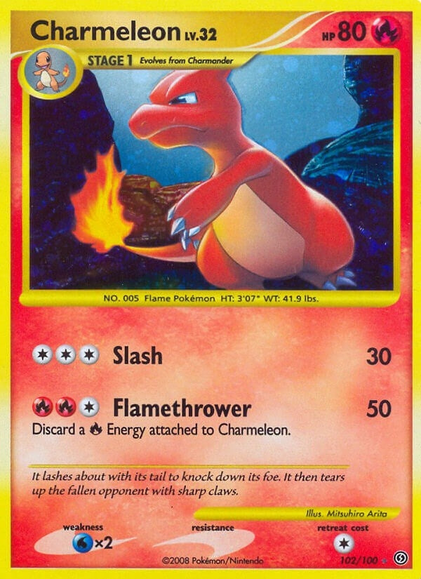 Image for Charmeleon (102/100) (Stormfront) - Pokemon
