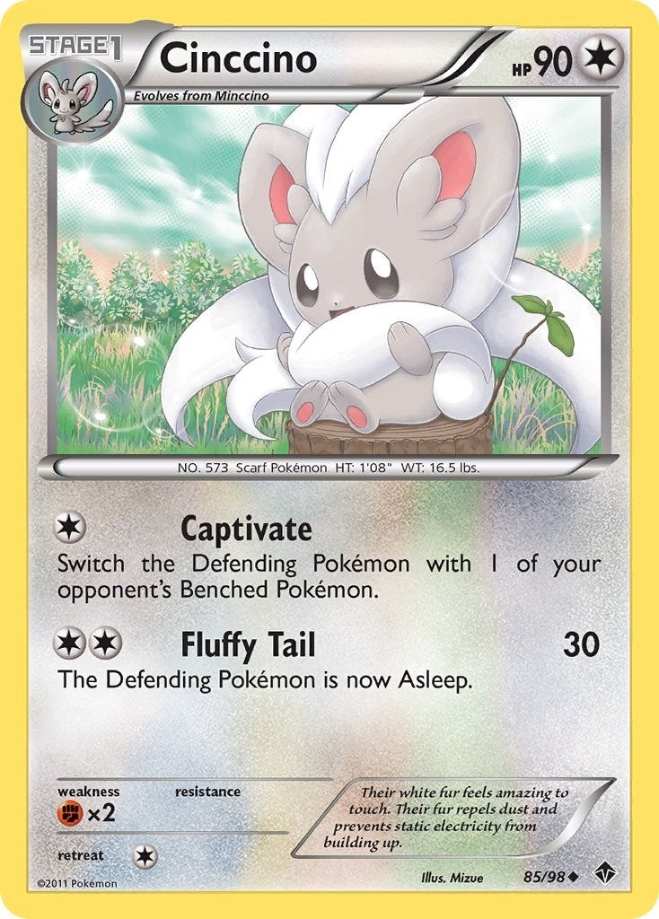 Image for Cinccino (85/98) (Emerging Powers) - Pokemon