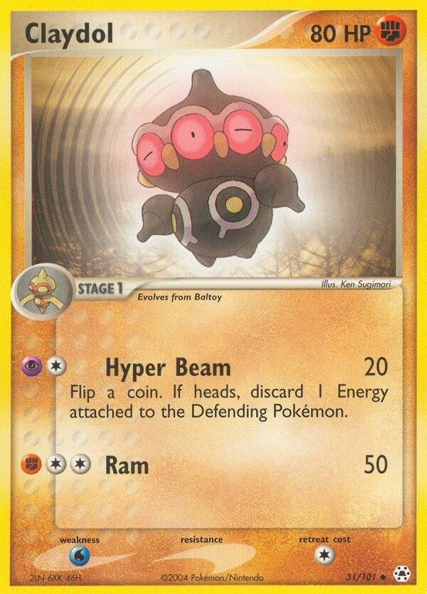 Image for Claydol (31/101) (Hidden Legends) - Pokemon