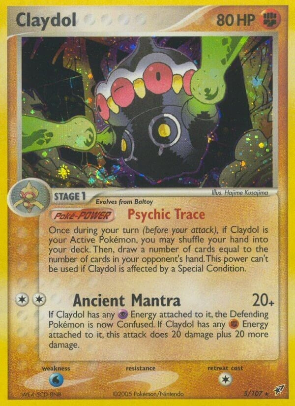 Image for Claydol (5/107) (Deoxys) - Pokemon