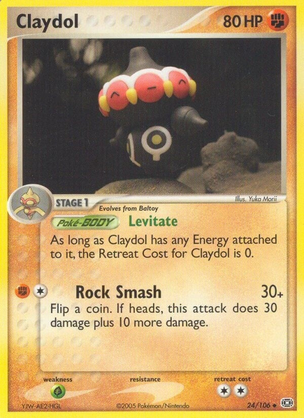 Image for Claydol (24/106) (Emerald) - Pokemon