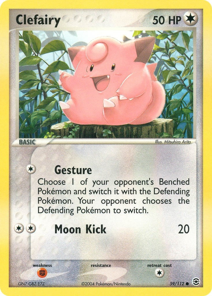Image for Clefairy (59/112) (FireRed & LeafGreen) - Pokemon