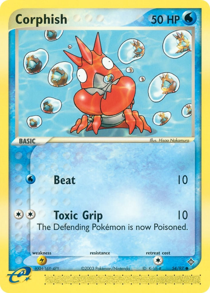 Image for Corphish (54/97) (Dragon) - Pokemon
