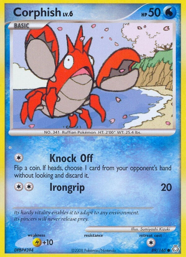Image for Corphish (89/146) (Legends Awakened) - Pokemon