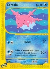 Image for Corsola (102/165) (Expedition) - Pokemon