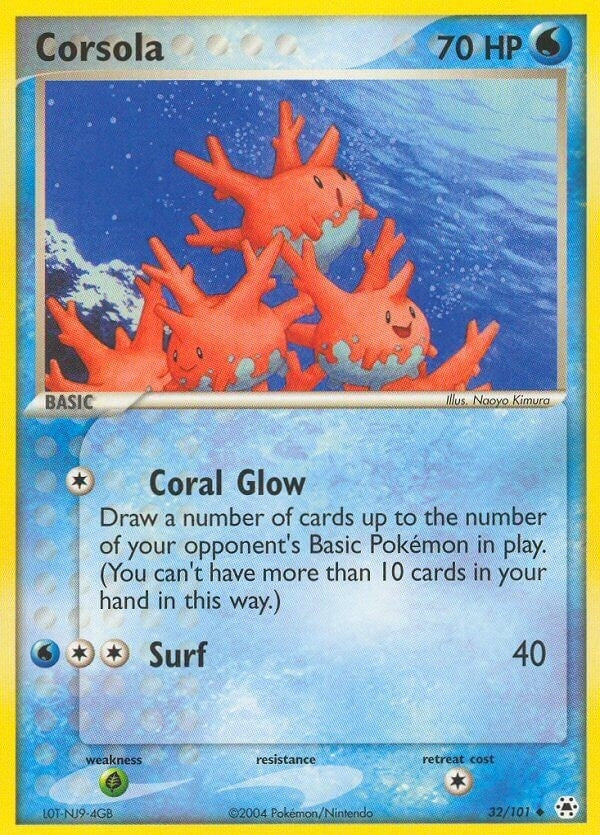 Image for Corsola (32/101) (Hidden Legends) - Pokemon