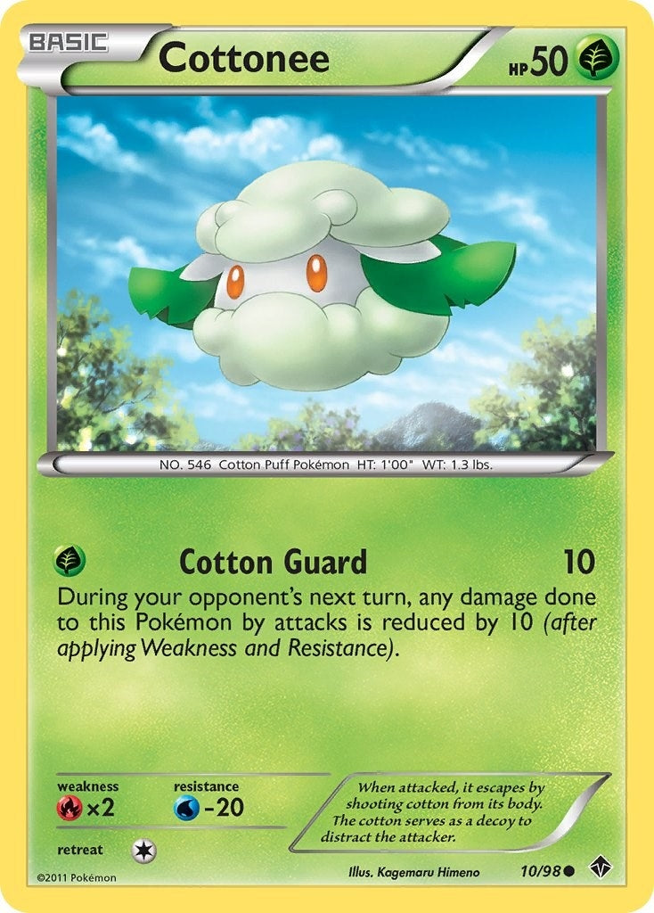 Image for Cottonee (10) (10/98) (Emerging Powers) - Pokemon