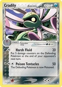 Image for Cradily (Delta Species) (2/110) (Holon Phantoms) - Pokemon
