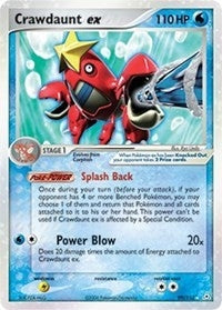 Image for Crawdaunt ex (99/110) (Holon Phantoms) - Pokemon