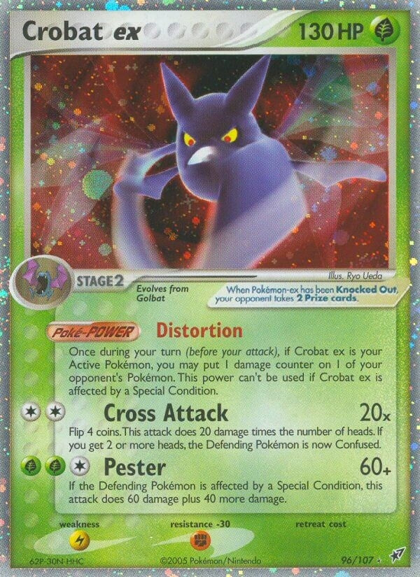 Image for Crobat ex (96/107) (Deoxys) - Pokemon