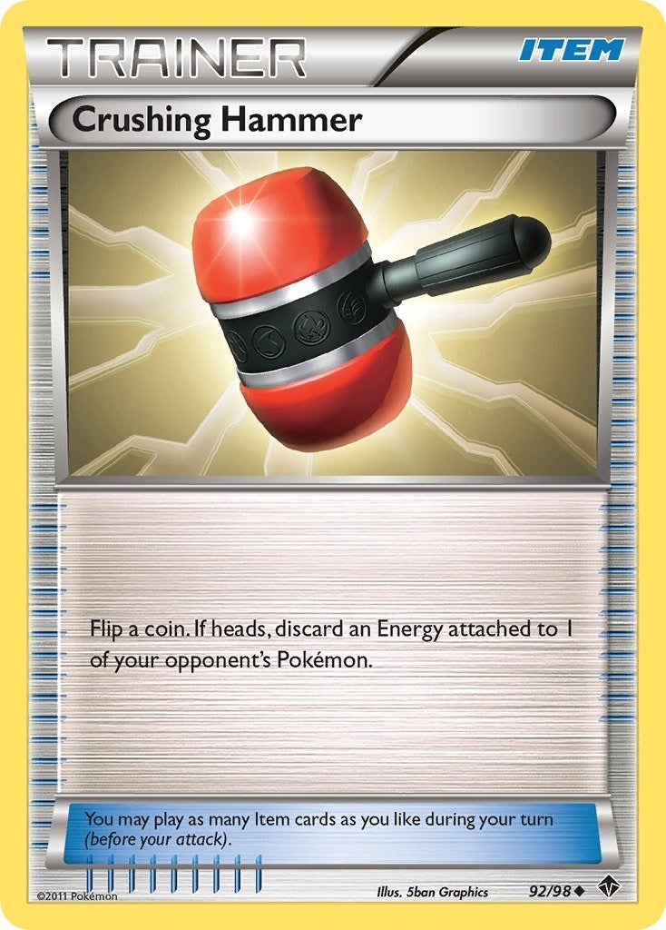 Image for Crushing Hammer (92/98) (Emerging Powers) - Pokemon