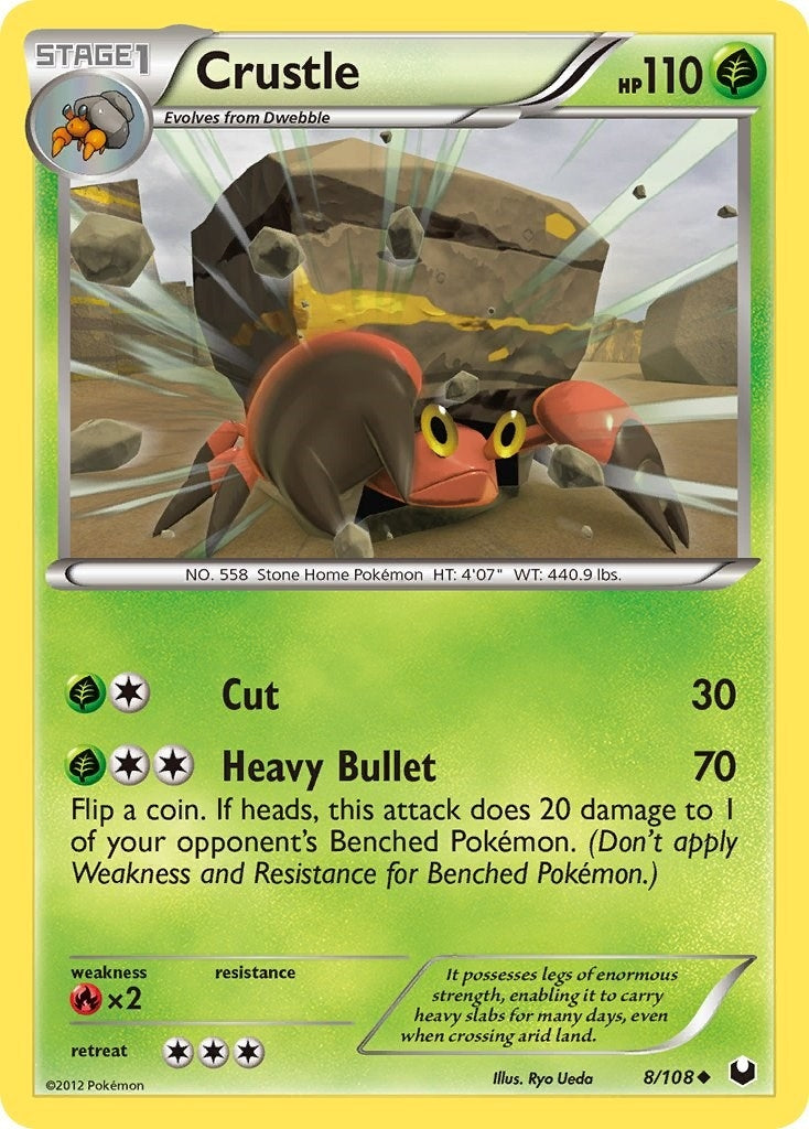 Image for Crustle (8/108) (Dark Explorers) - Pokemon