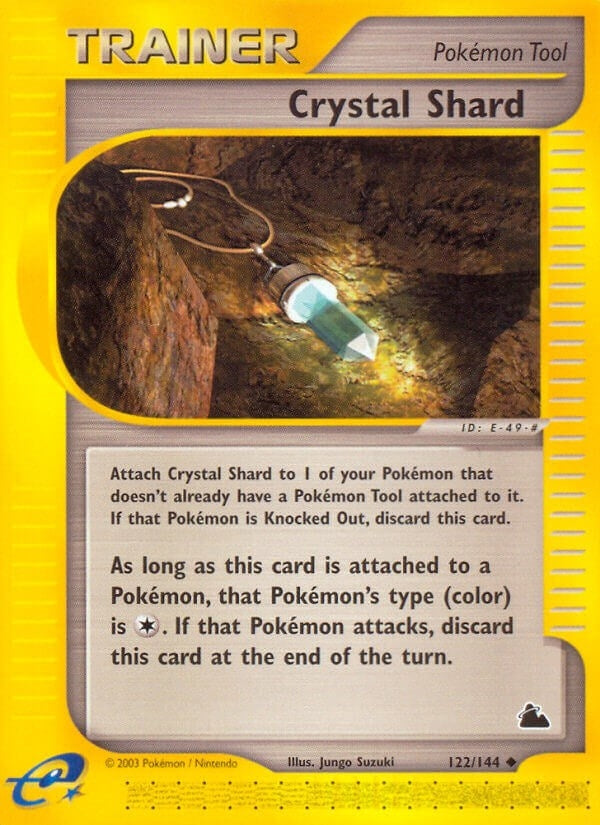 Image for Crystal Shard (122/144) (Skyridge) - Pokemon
