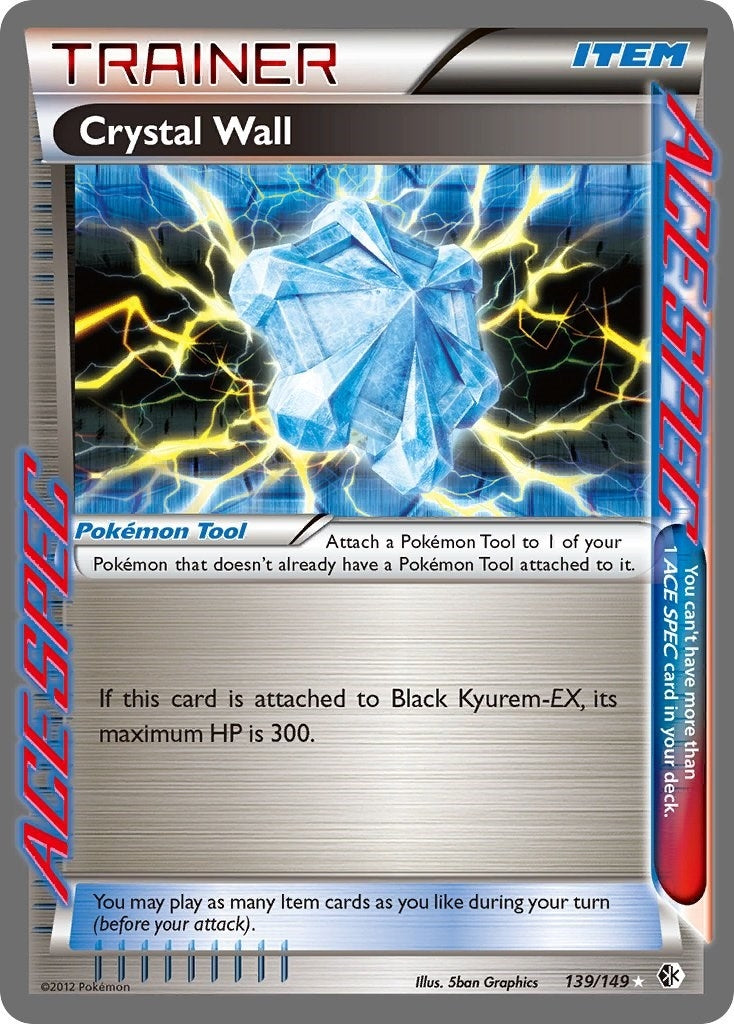 Image for Crystal Wall (139/149) (Boundaries Crossed) - Pokemon