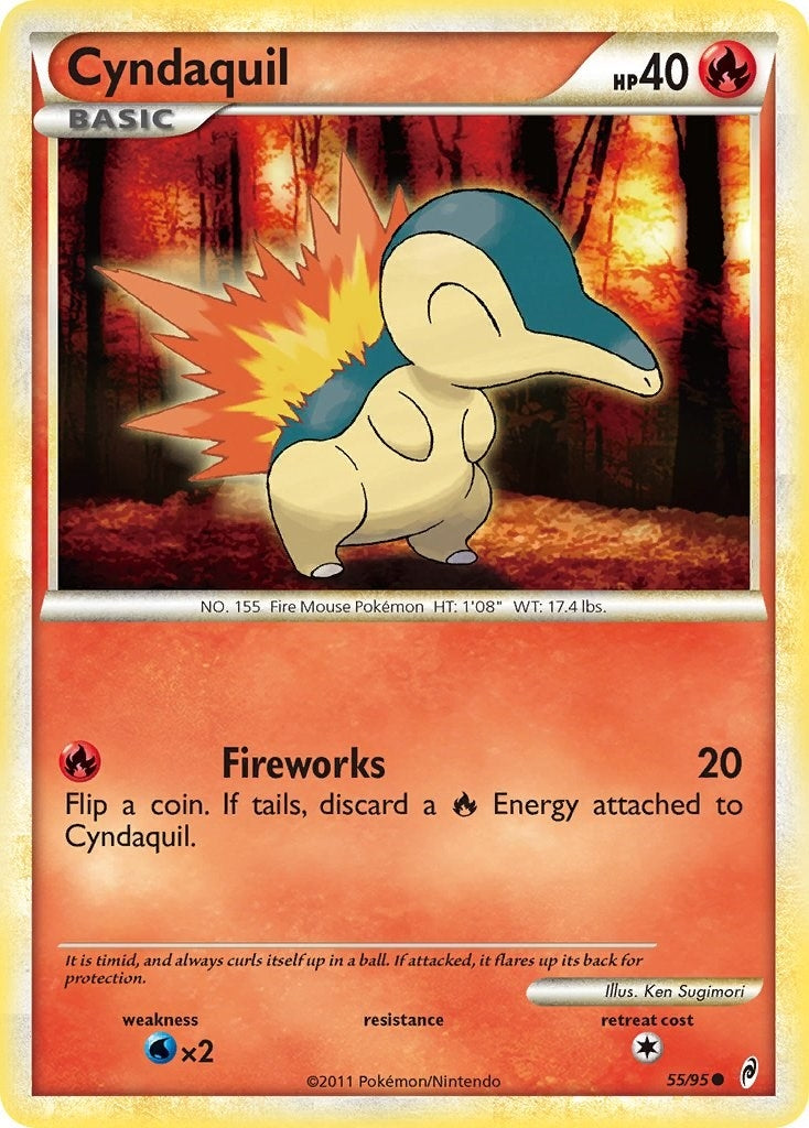 Image for Cyndaquil (55/95) (Call of Legends) - Pokemon