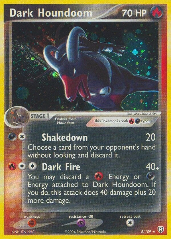 Image for Dark Houndoom (5/109) (Team Rocket Returns) - Pokemon