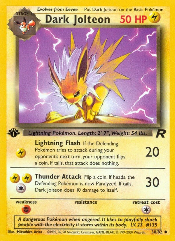 Image for Dark Jolteon (38/82) (Team Rocket) - Pokemon