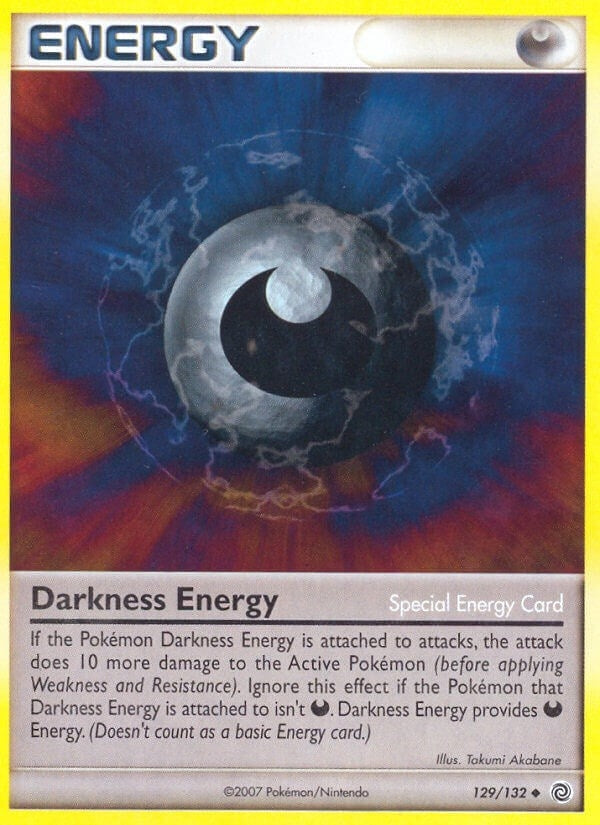 Image for Darkness Energy (129/132) (Secret Wonders) - Pokemon