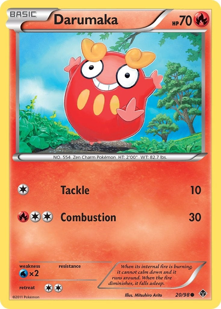 Image for Darumaka (20/98) (Emerging Powers) - Pokemon