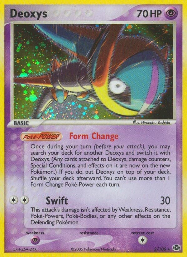 Image for Deoxys (Speed Forme) (2/106) (Emerald) - Pokemon