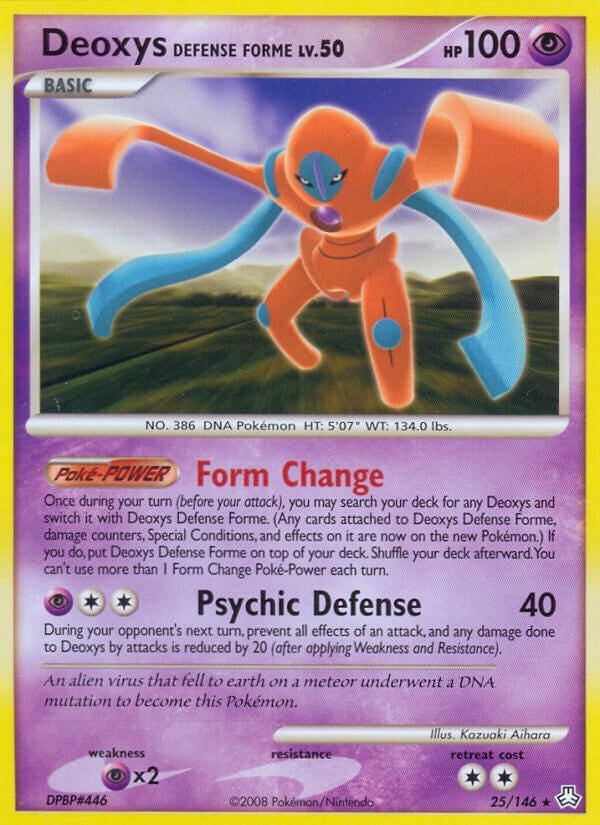 Image for Deoxys Defense Forme (25/146) (Legends Awakened) - Pokemon