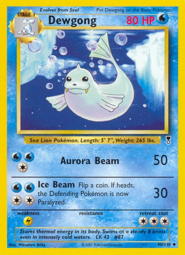 Image for Dewgong (040/110) (Legendary Collection) - Pokemon