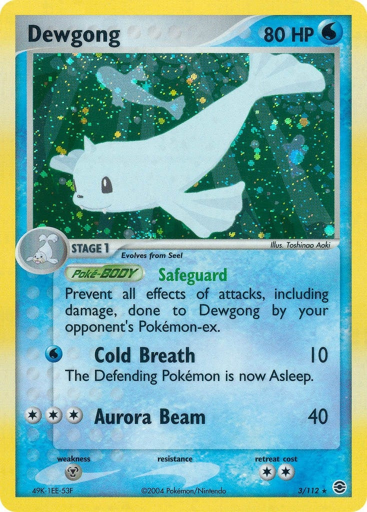 Image for Dewgong (3/112) (FireRed & LeafGreen) - Pokemon