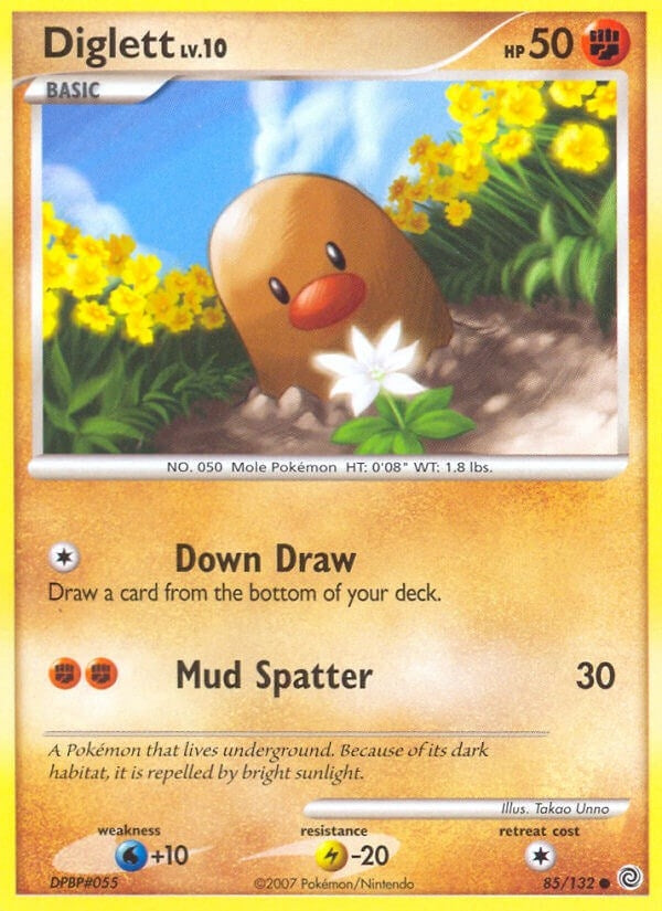 Image for Diglett (85/132) (Secret Wonders) - Pokemon